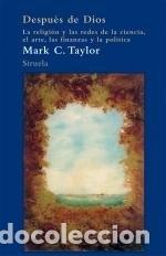 Livros: DESPUES DE DIOS - TAYLOR, MARK