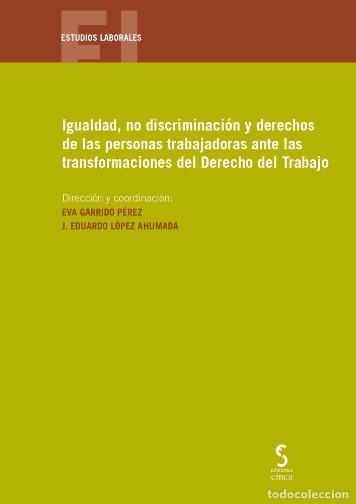 books: IGUALDAD NO DISCRIMINACION Y DERECHOS DE LAS PERSONAS TRABA - AA.VV