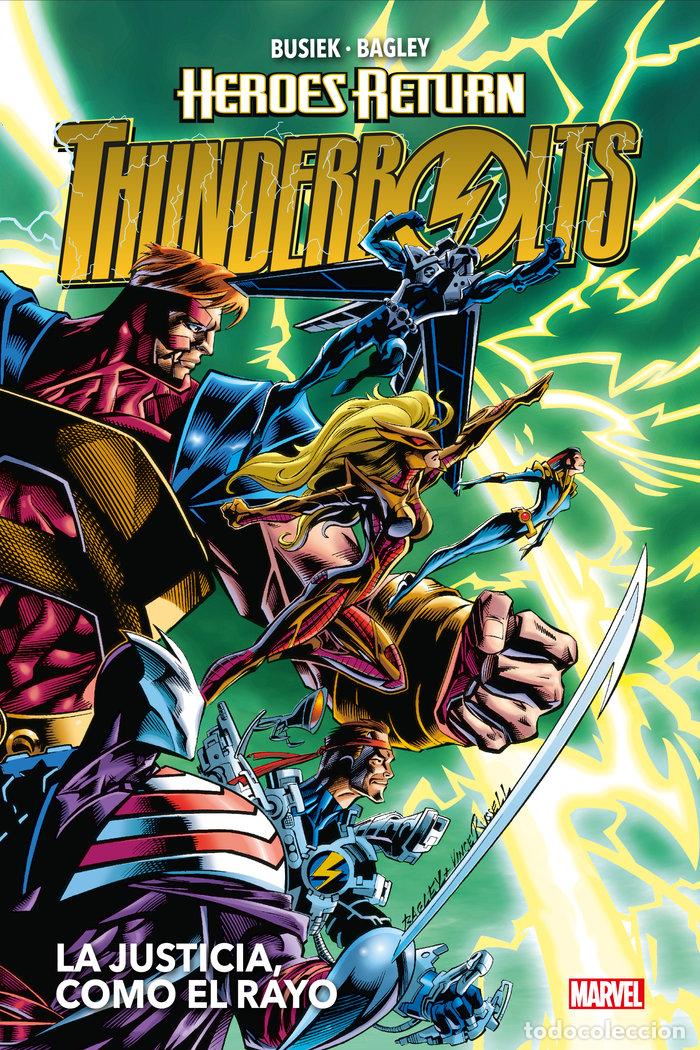 Libri: THUNDERBOLTS 1 LA JUSTICIA COMO EL RAYO - BAGLEY, MARK