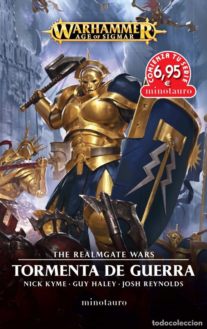 Libros: CTS AGE OF SIGMAR 1 TORMENTA DE GUERRA - GUY HALEY, NICK KYME, JOSH REYNOLDS