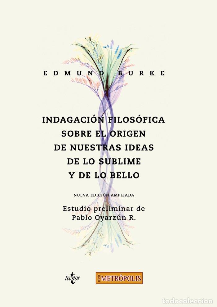 Libri: INDAGACION FILOSOFICA SOBRE EL ORIGEN DE NUESTRAS IDEAS ACER - BURKE, EDMUND
