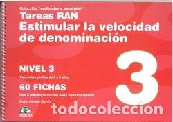 Livros: TAREAS RAN ESTIMULAR LA VELOCIDAD DE DENOMINACION - NIVEL 3 - JARQUE GARCIA, JESUS