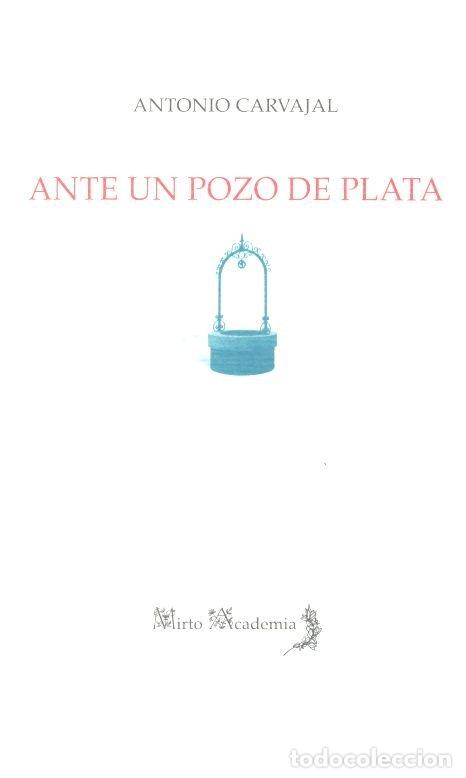 books: ANTE UN POZO DE PLATA - CARVAJAL, ANTONIO