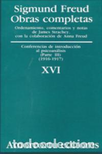B&uuml;cher: CONFERENCIAS INT. AL PSICOANALISIS III O.C.TOMO 16 - FREUD, SIGMUND