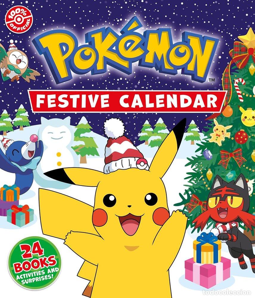 B&uuml;cher: POKEMON FESTIVE CALENDAR A FESTIVE COLLECTION OF 24 BOOKS A - H C