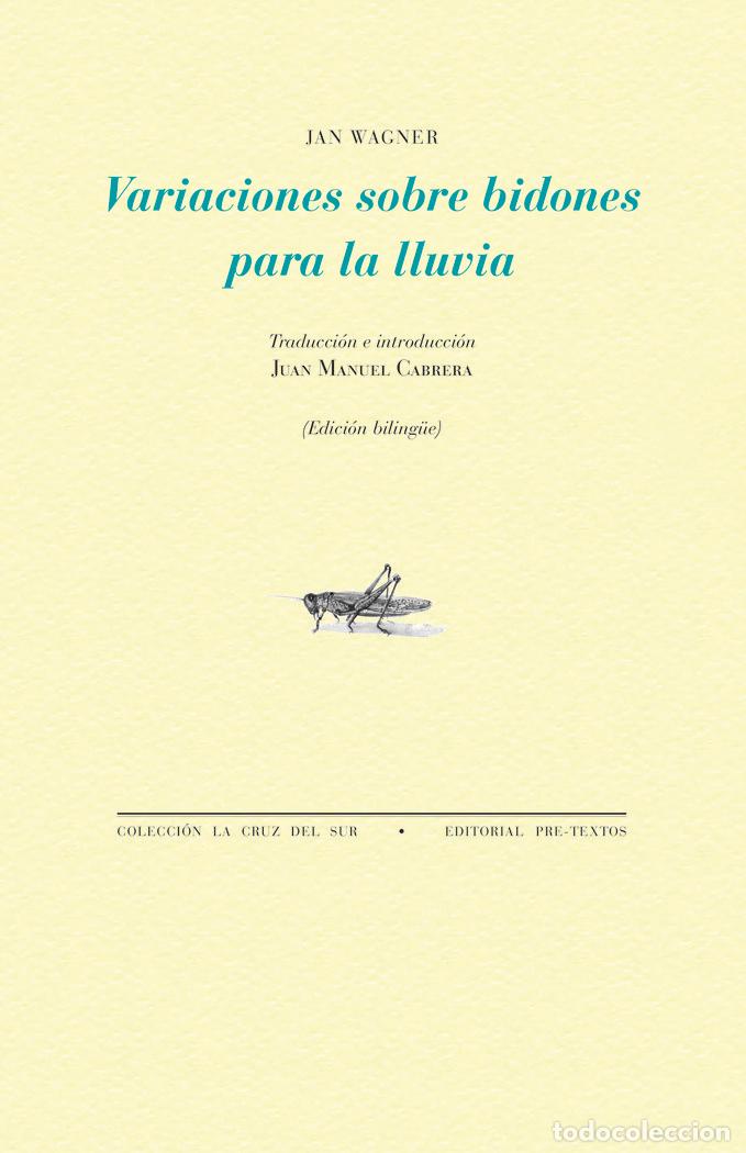 Livres: VARIACIONES SOBRE BIDONES PARA LA LLUVIA - WAGNER, JAN