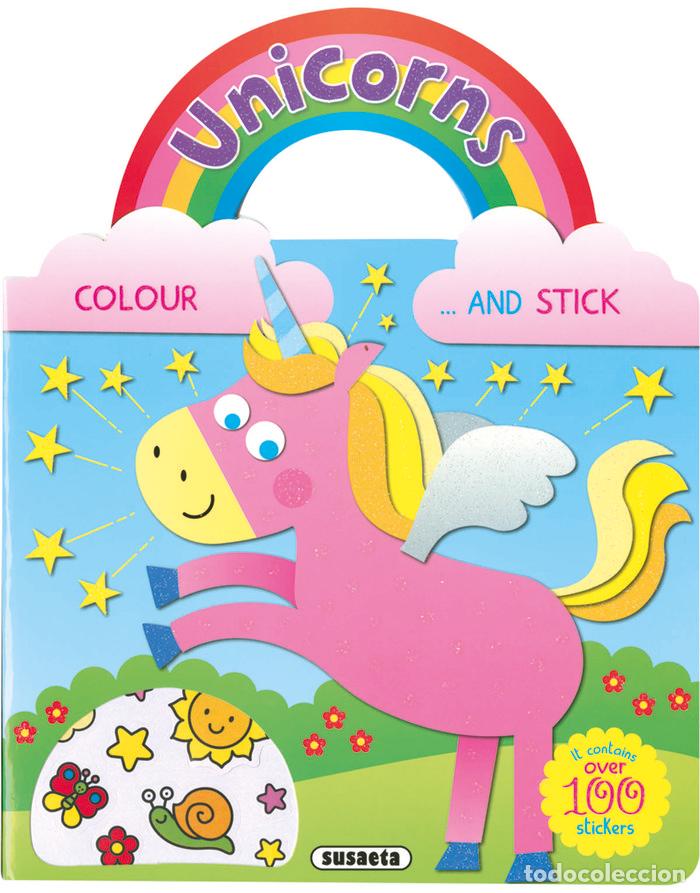 Libros: UNICORNS TO PAINT AND PASTE - BUSQUETS, JORDI