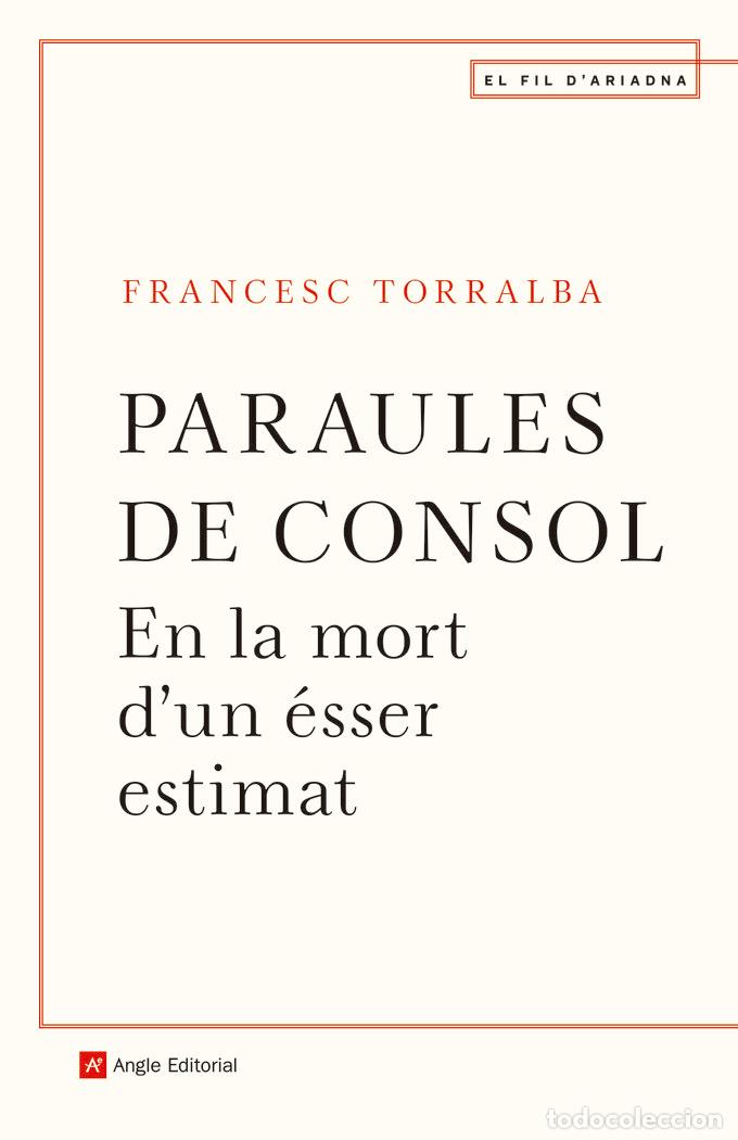 Libros: PARAULES DE CONSOL - TORRALBA, FRANCESC