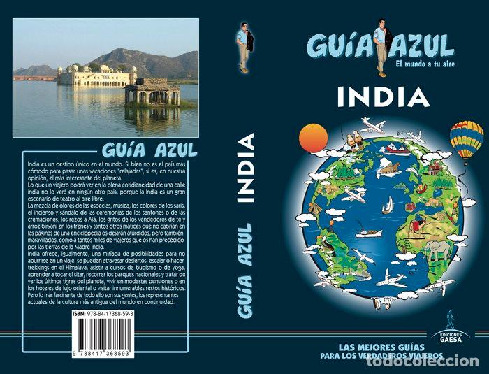 books: INDIA GUIA AZUL 15 - MAZARRASA MOWINCKEL, LUIS
