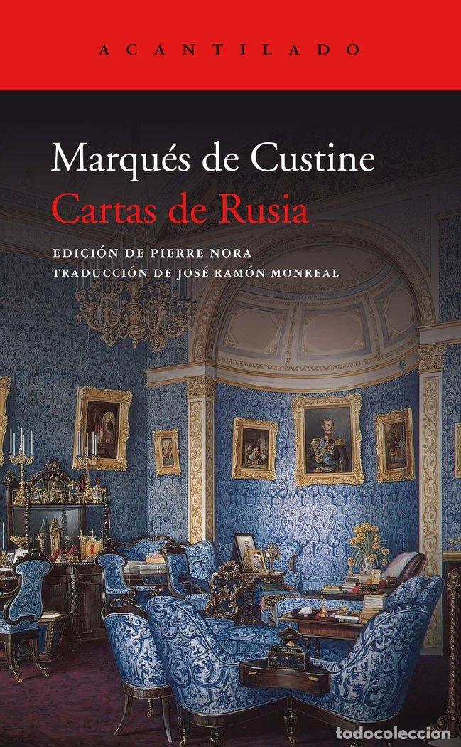 Libros: CARTAS DE RUSIA - MARQUES DE CUSTINE
