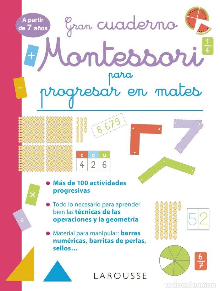 B&uuml;cher: GRAN CUADERNO MONTESSORI PARA PROGRESAR EN MATES. A PARTIR D - URVOY, DELPHINE