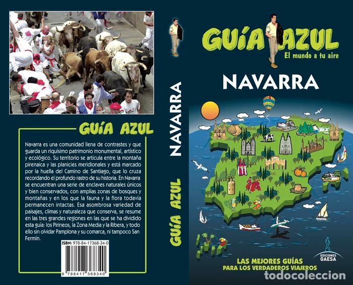 Libros: NAVARRA GUIA AZUL 18 - MONREAL IGLESIA, MANUEL