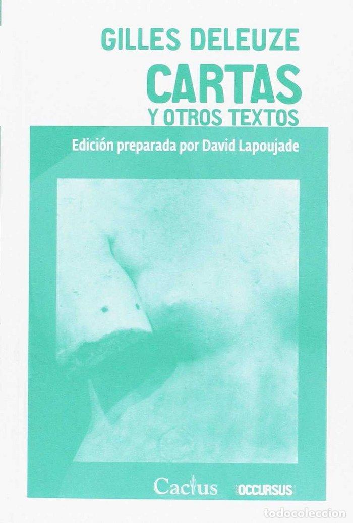Libros: CARTAS Y OTROS TEXTOS. GILLES DELEUZE - GILLES DELEUZE