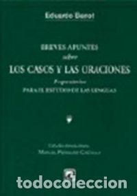 Livres: BREVES APUNTES SOBRE LOS CASOS Y L - BENOT, EDUARDO