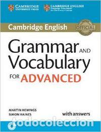 B&uuml;cher: GRAMMAR VOCABULARY ADVANCED CAM - AA.VV
