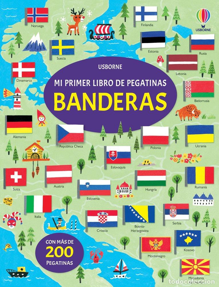 Libros: BANDERAS MI PRIMER LIBRO DE PEGATINAS - AA.VV