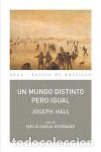 Libros: UN MUNDO DISTINTO PERO IGUAL BDB NE - HALL, JOSEPH