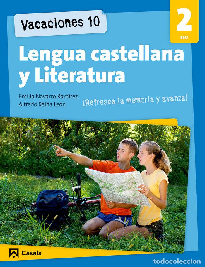 Livres: VACACIONES 10 LENGUA 2&ordm;ESO 13 REFRESCA MEMORIA AVANZA - AA.VV