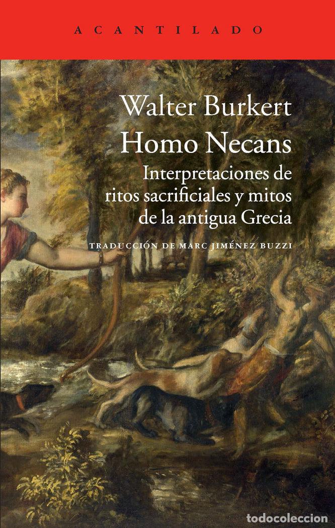 Libros: HOMO NECANS - BUCKERT, WALTER