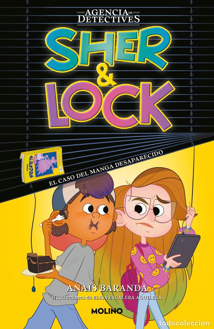 Libros: SHER & LOCK 2 EL CASO DEL MANGA DESAPARECIDO - ANA&Oslash;S BARANDA BARRIOS