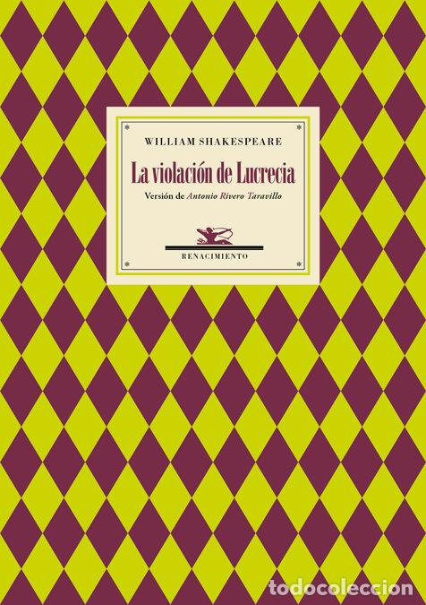 Libros: VIOLACION DE LUCRECIA,LA - SHAKESPEARE, WILLIAM