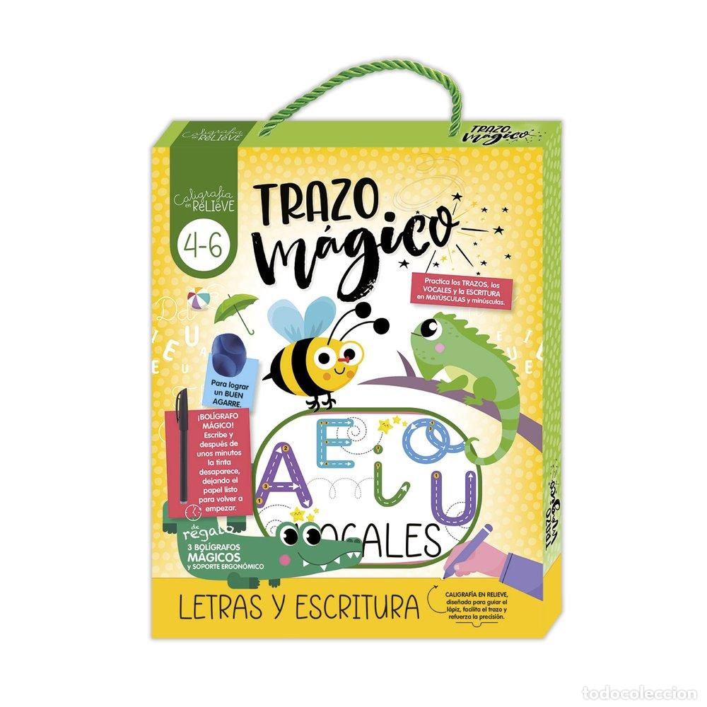 Livros: CALIGRAFIA EN RELIEVE ESTUCHE LETRAS Y ESCRITURA - IMAGILAND