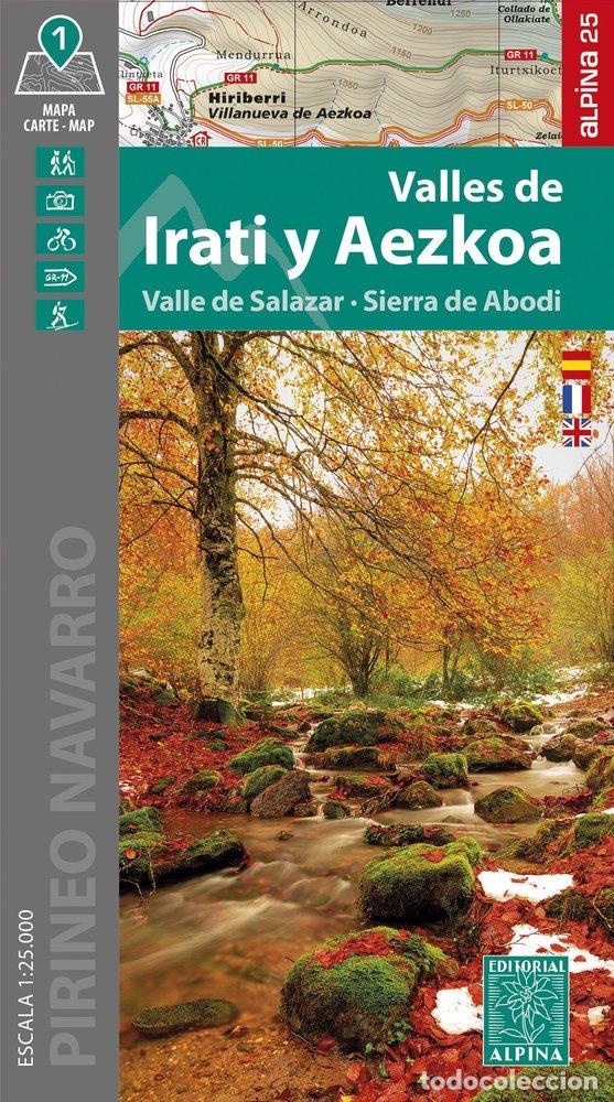 books: VALLES DE IRATI Y AEZKOA - Espanol/Castellano