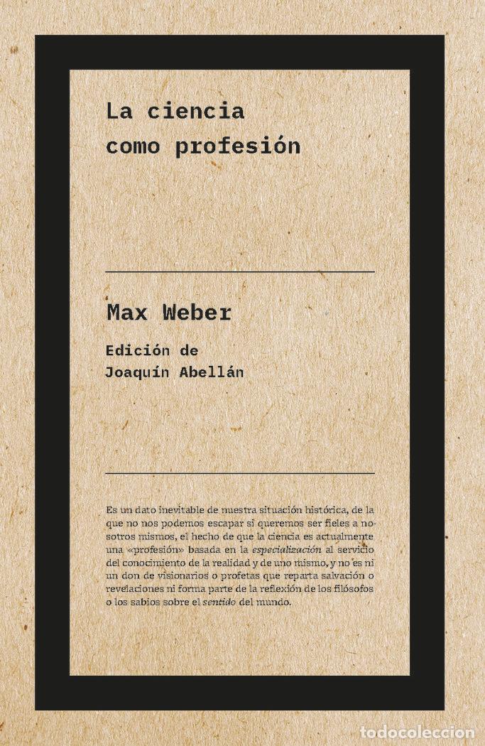 Libros: CIENCIA COMO PROFESION,LA NE - ABELLAN