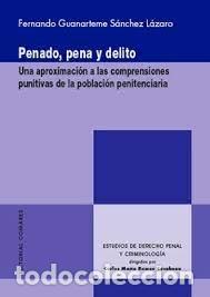 Libros: PENADO, PENA Y DELITO - GUANARTEME SANCHEZ LAZARO, FERNANDO
