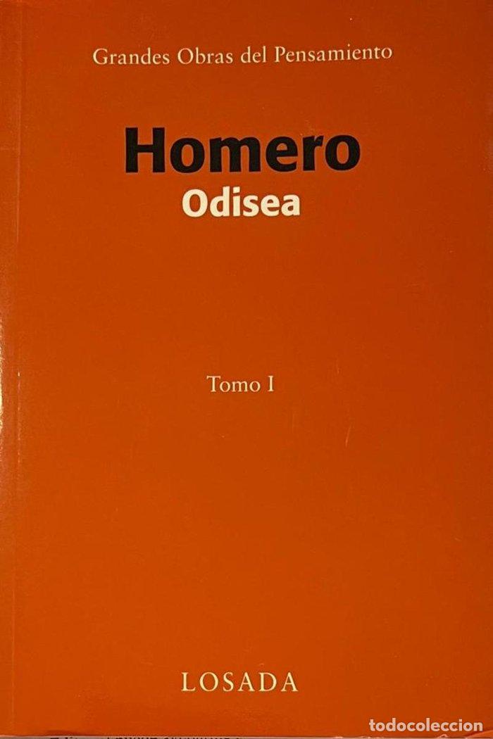 Livres: ODISEA TOMO I - HOMERO, HOMERO