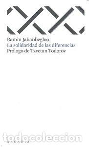 Livres: SOLIDARIDAD DE LAS DIFERENCIAS,LA - JAHANBEGLOO, RAMIN