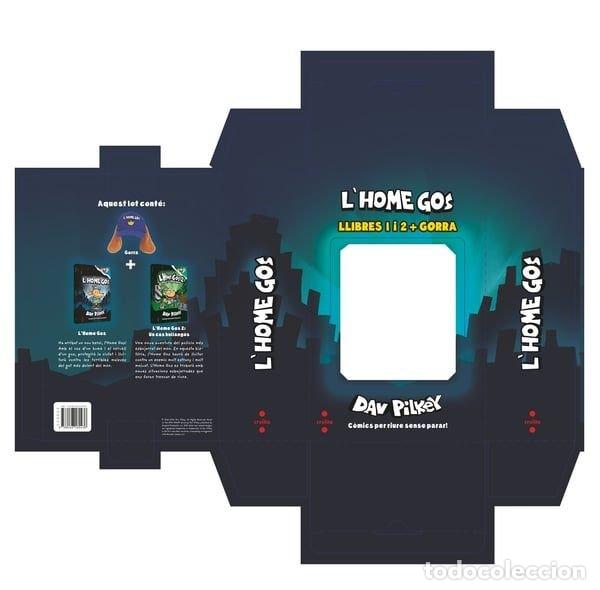 books: LOT L'HOME GOS AMB GORRA: LLIBRES 1 I 2 - PILKEY, DAV