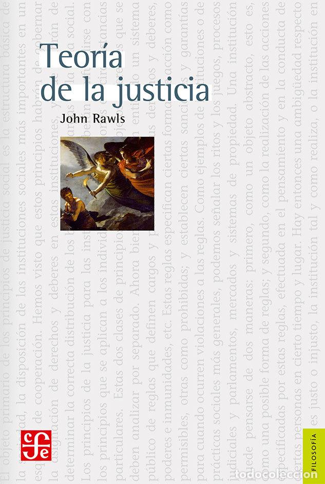 Libros: TEORIA DE LA JUSTICIA RAWLS - RAWLS, J