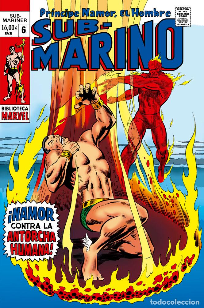 Libros: PRINCIPE NAMOR EL HOMBRE SUBMARINO 6 1969 - ROY THOMAS