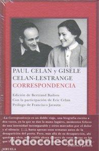 Libros: CORRESPONDENCIA 1951-1970 LT-262 - CELAN, PAUL