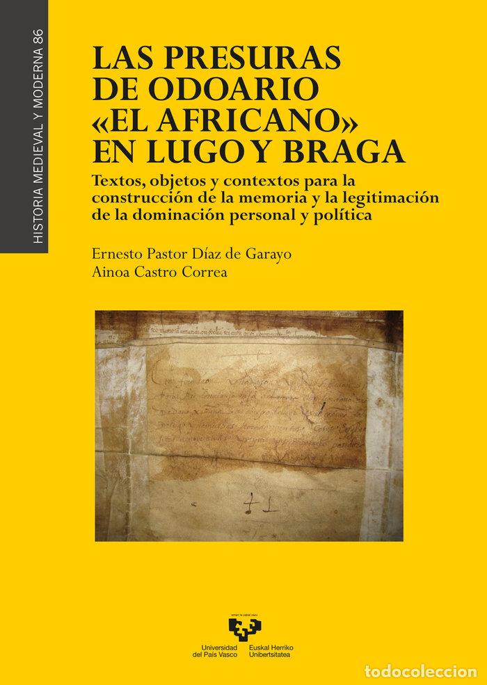 Libros: PRESURAS DE ODOARIO EL AFRICANO EN,LAS - PASTOR DIAZ DE GARAYO, ERNESTO