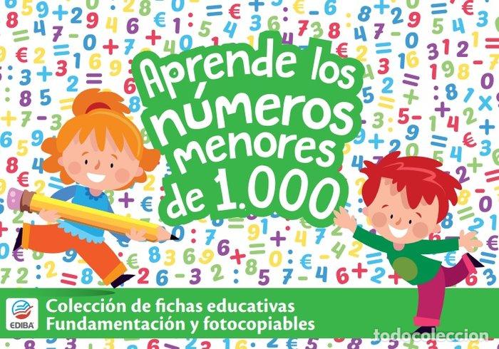 Libros: CAJAS EDUCATIVAS MATEMATICAS NUMEROS MENORES A 1000. - EDIBA EUROPA EON, S.L.