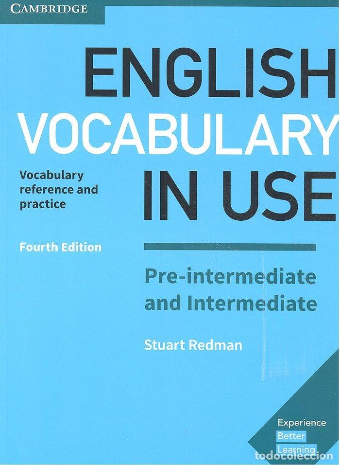 Libros: ENGLISH VOCABULARY IN USE PRE-INTERMEDIATE KEY - REDMAN, STUART