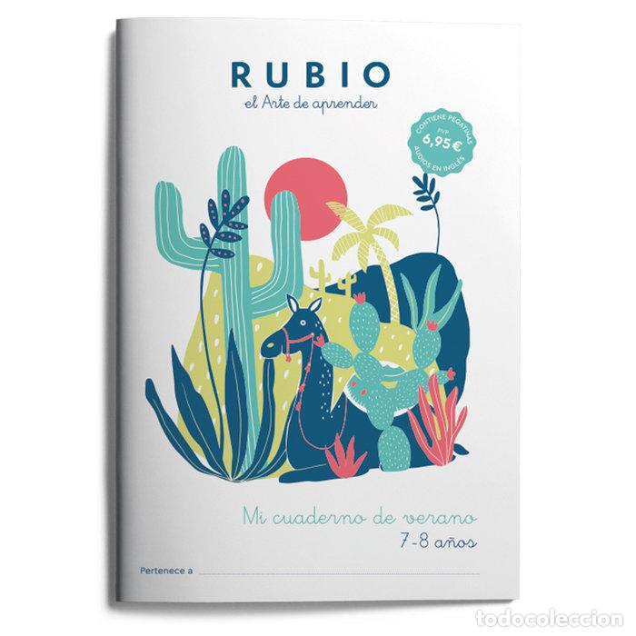 Libros: MI CUADERNO DE VERANO RUBIO 7-8 A&Ntilde;OS - AA.VV