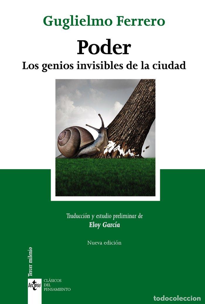 Livros: PODER LOS GENIOS INVISIBLES DE LA CIUDAD - FERRERO, GUGLIELMO