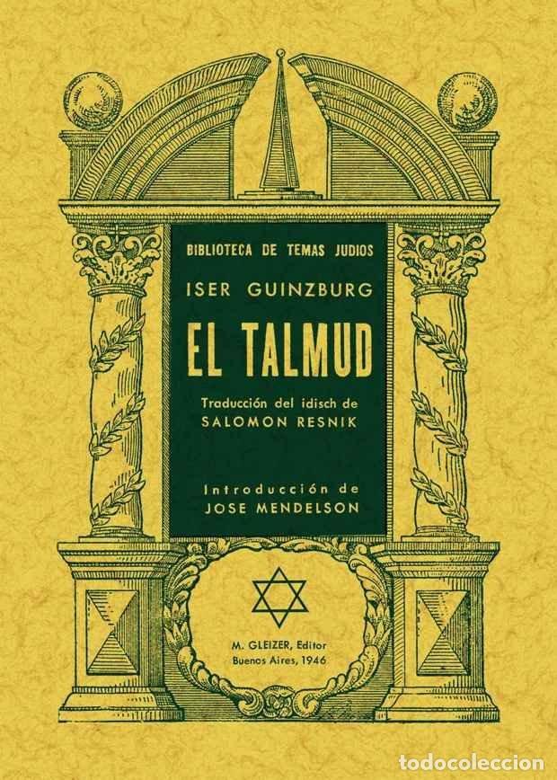Libros: TALMUD,EL - GUINZBURG, ISER