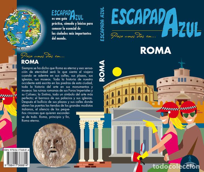 Libros: ROMA ESCAPADA AZUL - INGELMO SANCHEZ, ANGEL