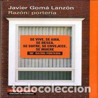 Livros: RAZON PORTERIA - GOMA, JAVIER