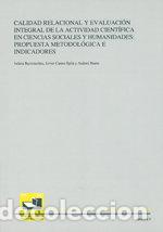 books: CALIDAD RELACIONAL Y EVALUACION INTEGRAL DE LA ACTIVIDAD CIE - BARRENECHEA FELDMAN, JULIETA