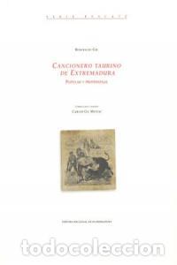 Libros: CANCIONERO TAURINO DE EXTREMADURA - GIL, BONIFACIO