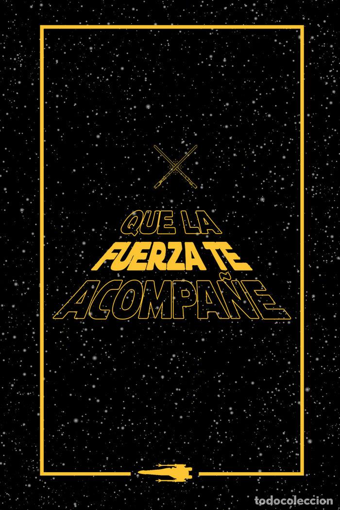 Libros: BLOC DE NOTAS STAR WARS QUE LA FUERZA TE ACOMPA&Ntilde;E - MEDIA, GUNIS
