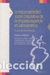 Libros: RESPONSABILIDAD SOCIAL CORPORATIVA DE LA EMPRESA ESPA&Ntilde;OLA,LA - AA.VV.