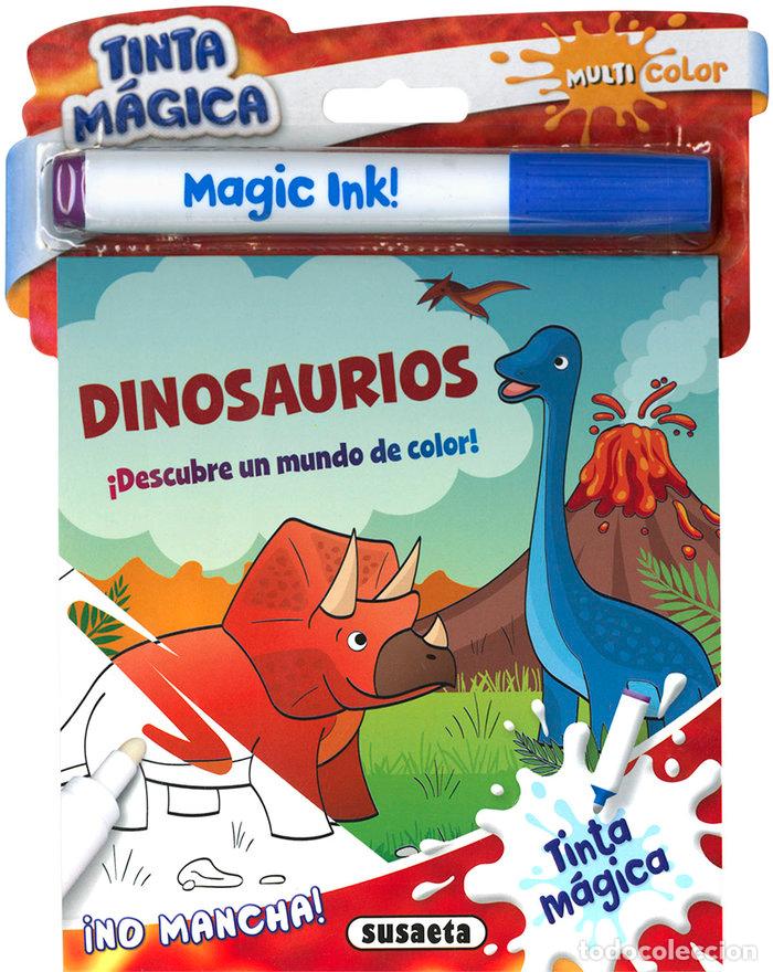Libros: DINOSAURIOS TINTA MAGICA - EDICIONES, SUSAETA