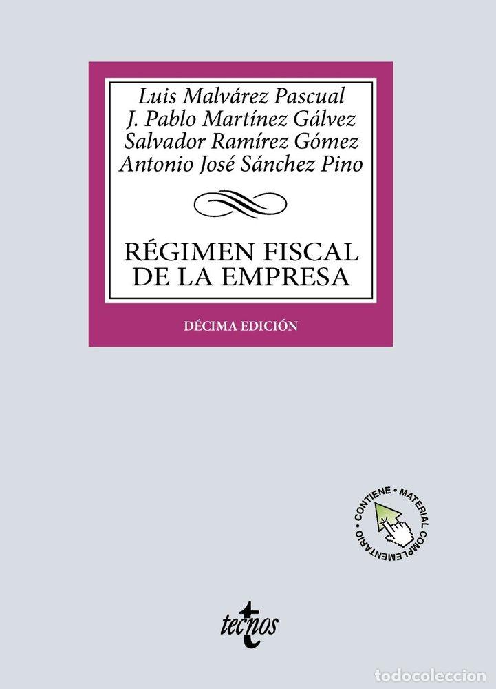 Libros: REGIMEN FISCAL DE LA EMPRESA - MALVAREZ PASCUAL, LUIS A.