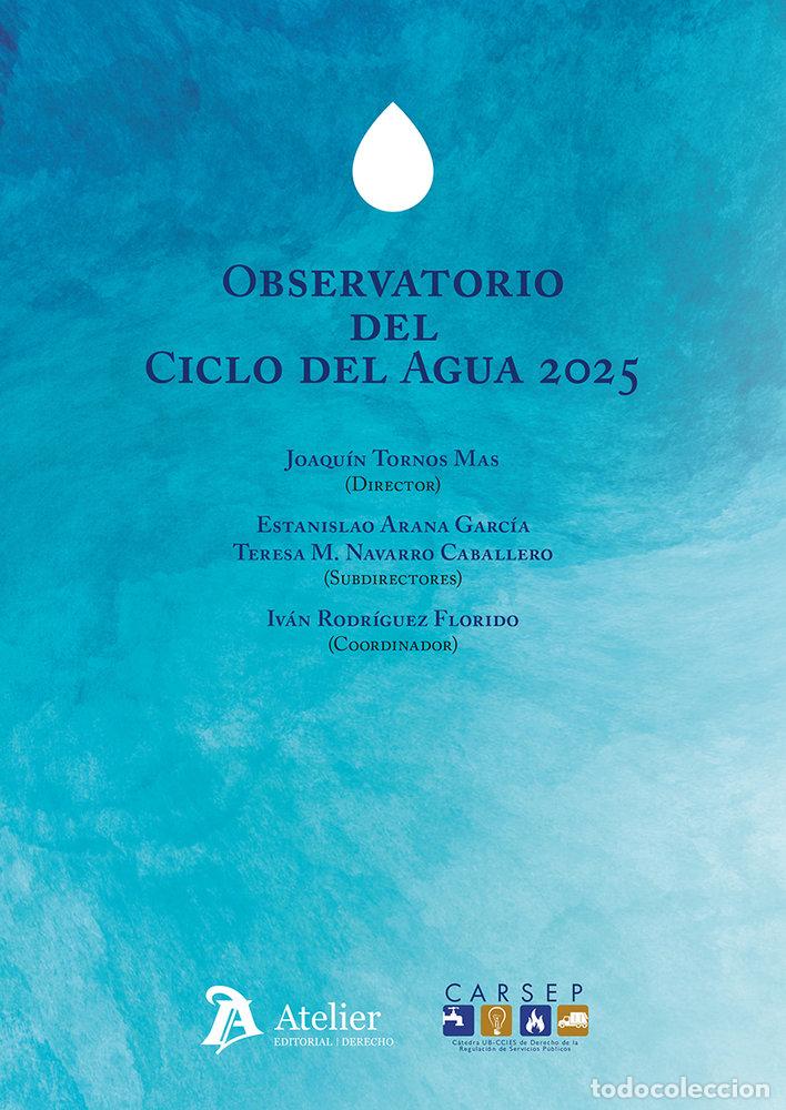 books: OBSERVATORIO DEL CICLO DEL AGUA 2025 - AA.VV